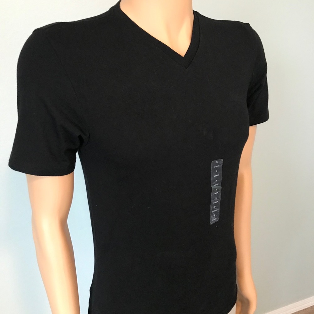 Express V-Neck Flex Stretch Shirt Size S